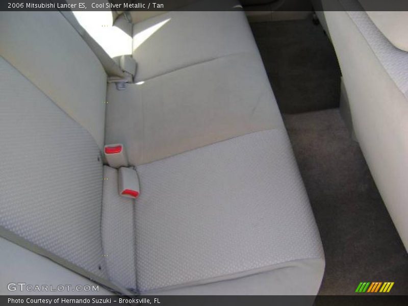 Cool Silver Metallic / Tan 2006 Mitsubishi Lancer ES