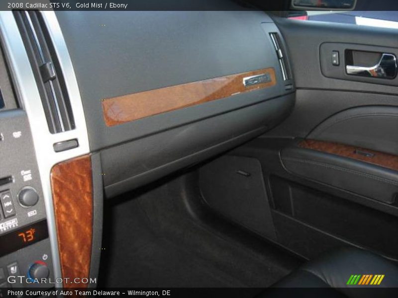 Gold Mist / Ebony 2008 Cadillac STS V6