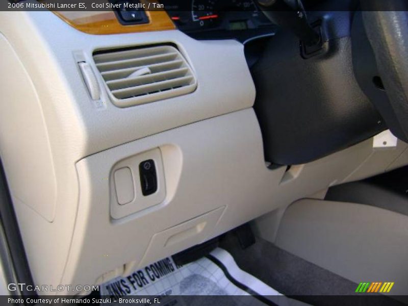 Cool Silver Metallic / Tan 2006 Mitsubishi Lancer ES