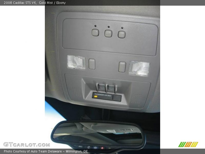 Gold Mist / Ebony 2008 Cadillac STS V6