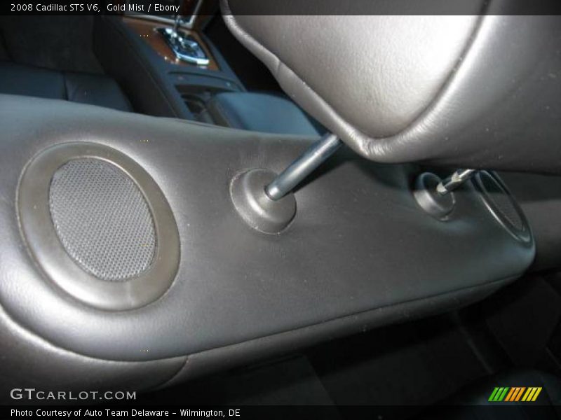Gold Mist / Ebony 2008 Cadillac STS V6