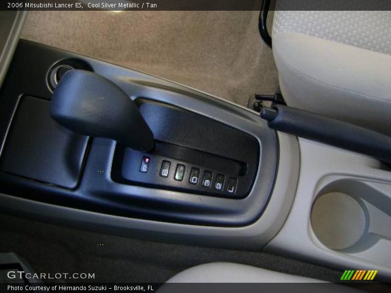 Cool Silver Metallic / Tan 2006 Mitsubishi Lancer ES