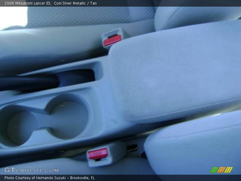 Cool Silver Metallic / Tan 2006 Mitsubishi Lancer ES