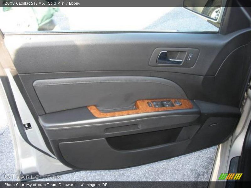 Gold Mist / Ebony 2008 Cadillac STS V6
