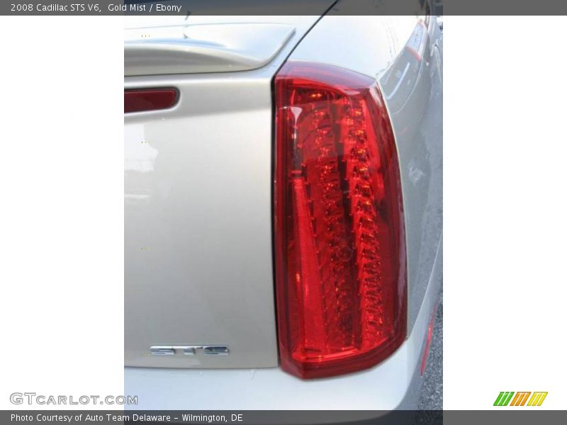 Gold Mist / Ebony 2008 Cadillac STS V6