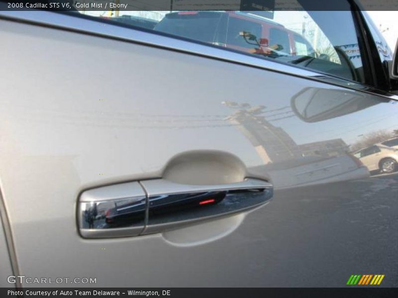 Gold Mist / Ebony 2008 Cadillac STS V6