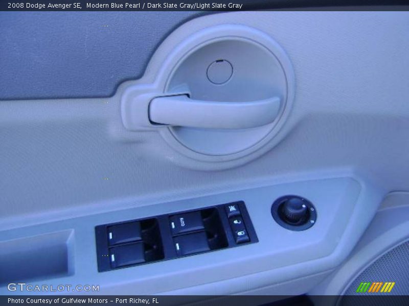Modern Blue Pearl / Dark Slate Gray/Light Slate Gray 2008 Dodge Avenger SE