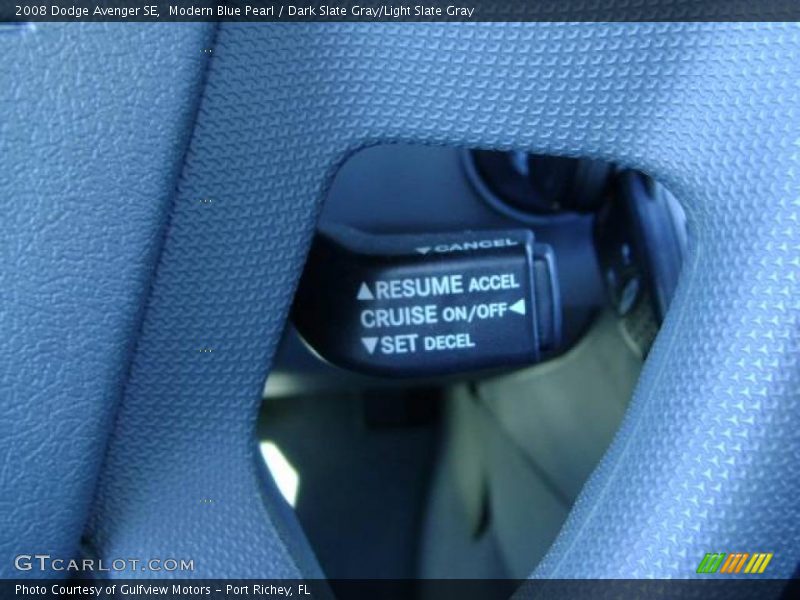 Modern Blue Pearl / Dark Slate Gray/Light Slate Gray 2008 Dodge Avenger SE
