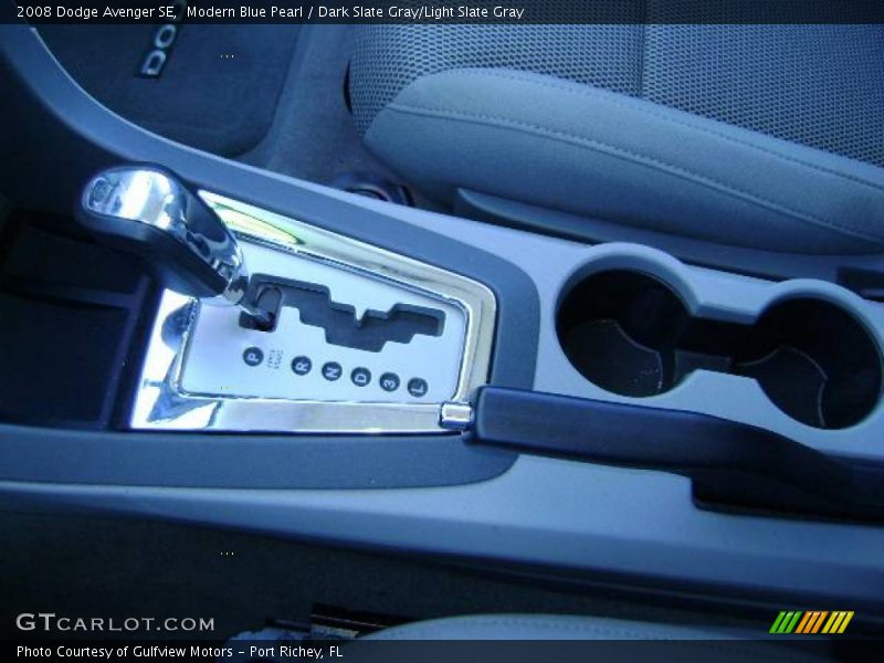 Modern Blue Pearl / Dark Slate Gray/Light Slate Gray 2008 Dodge Avenger SE
