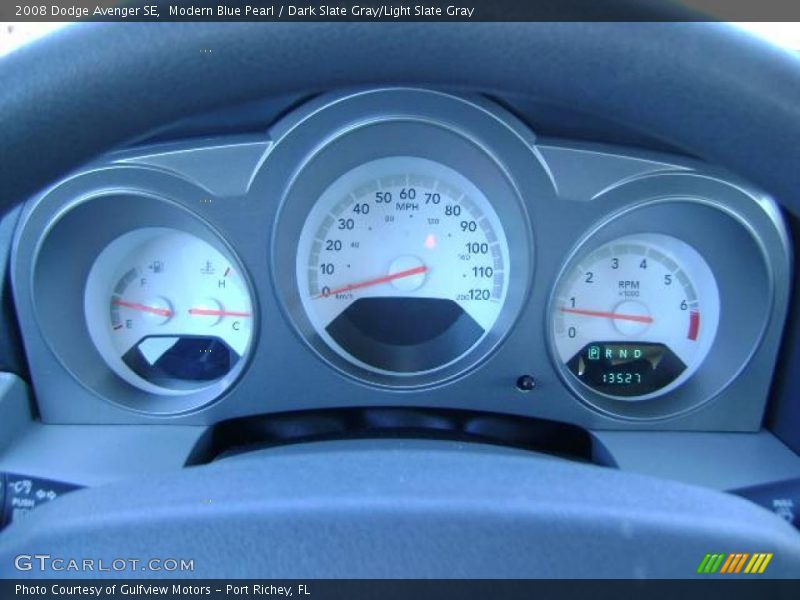 Modern Blue Pearl / Dark Slate Gray/Light Slate Gray 2008 Dodge Avenger SE