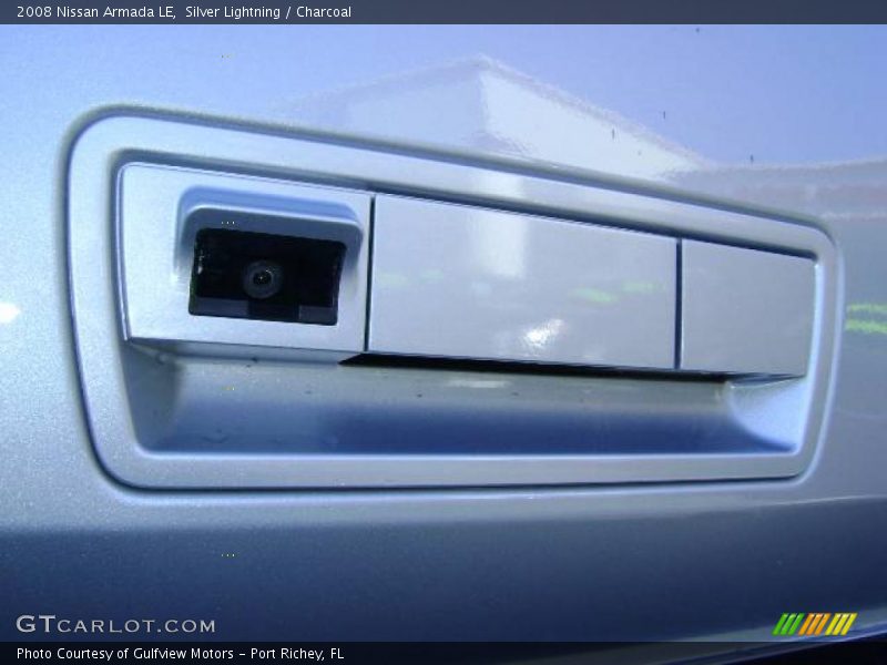 Silver Lightning / Charcoal 2008 Nissan Armada LE