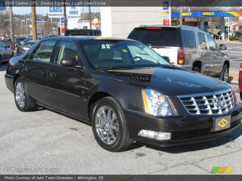 Double Espresso / Light Linen/Cocoa 2008 Cadillac DTS