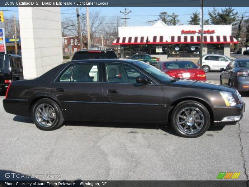 Double Espresso / Light Linen/Cocoa 2008 Cadillac DTS