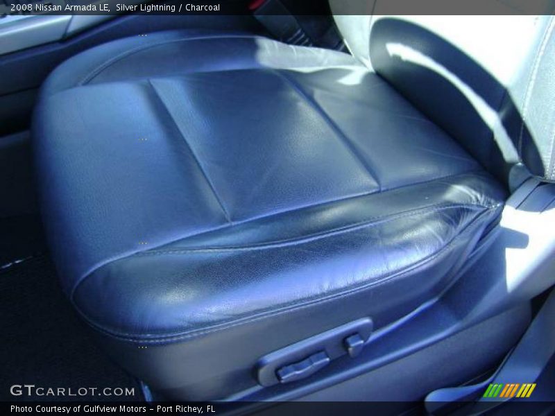 Silver Lightning / Charcoal 2008 Nissan Armada LE