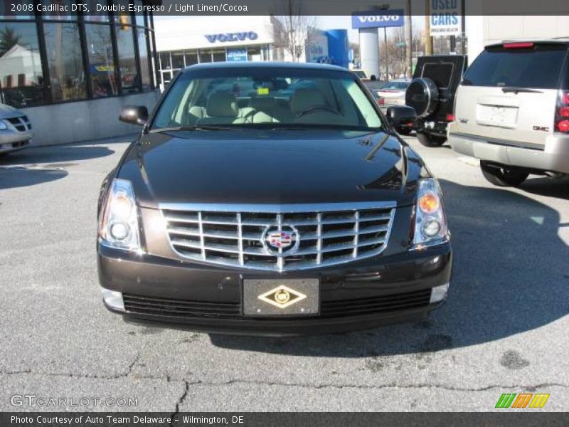 Double Espresso / Light Linen/Cocoa 2008 Cadillac DTS