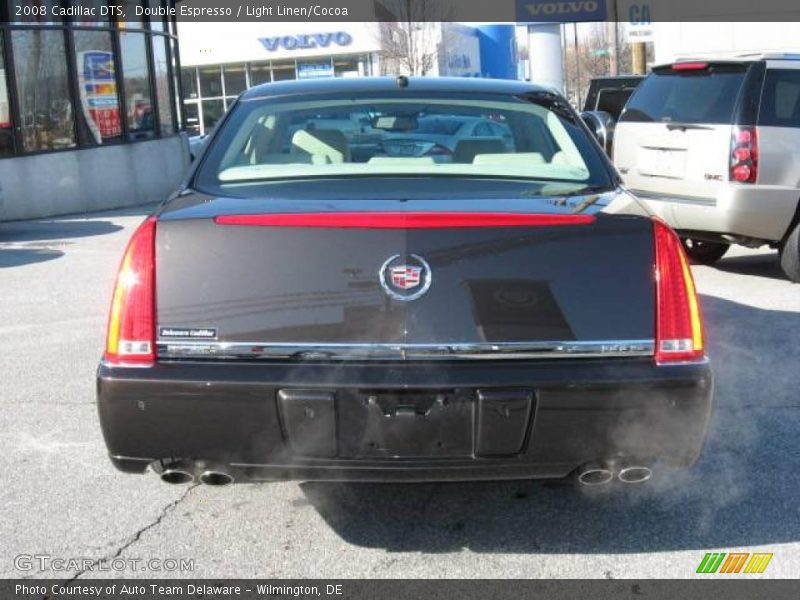 Double Espresso / Light Linen/Cocoa 2008 Cadillac DTS