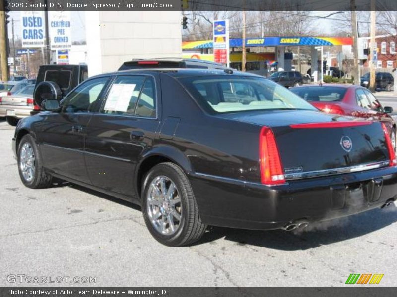 Double Espresso / Light Linen/Cocoa 2008 Cadillac DTS