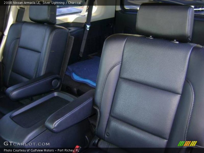 Silver Lightning / Charcoal 2008 Nissan Armada LE