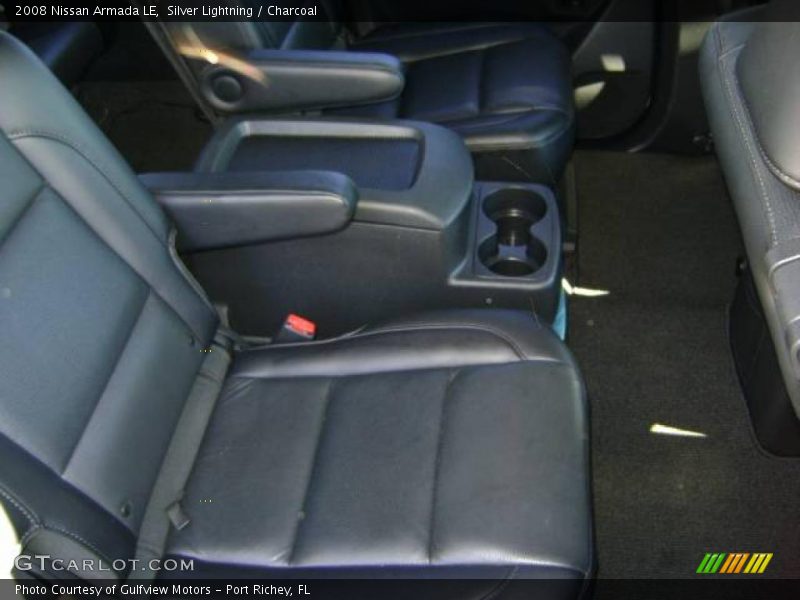 Silver Lightning / Charcoal 2008 Nissan Armada LE