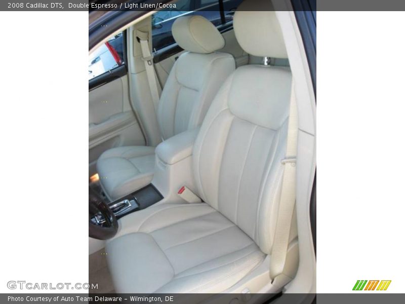 Double Espresso / Light Linen/Cocoa 2008 Cadillac DTS