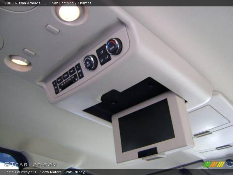 Silver Lightning / Charcoal 2008 Nissan Armada LE