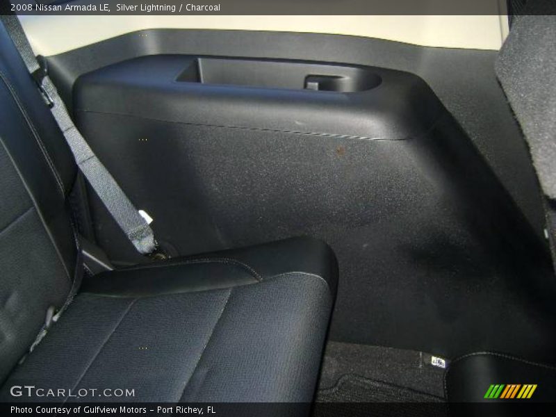 Silver Lightning / Charcoal 2008 Nissan Armada LE