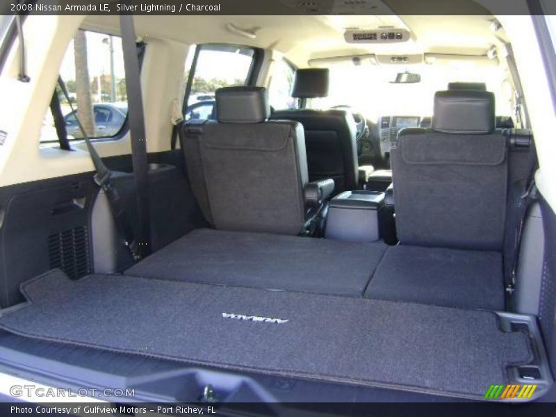 Silver Lightning / Charcoal 2008 Nissan Armada LE