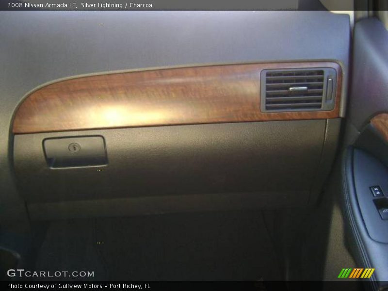 Silver Lightning / Charcoal 2008 Nissan Armada LE
