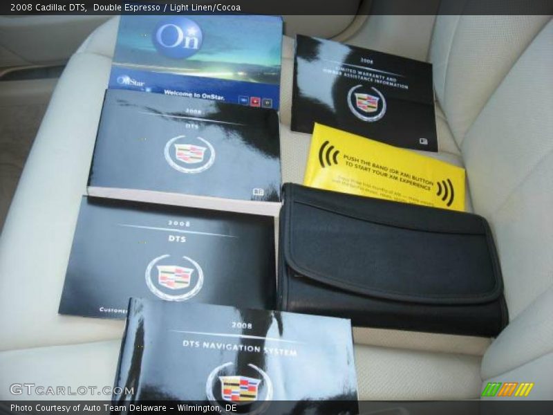 Double Espresso / Light Linen/Cocoa 2008 Cadillac DTS