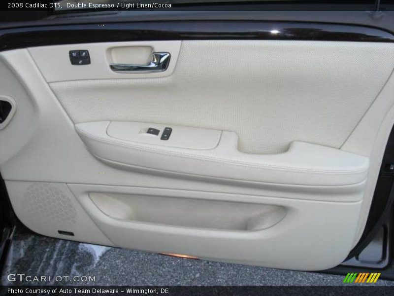 Double Espresso / Light Linen/Cocoa 2008 Cadillac DTS