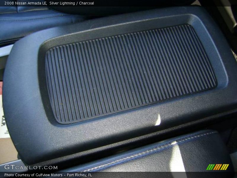 Silver Lightning / Charcoal 2008 Nissan Armada LE