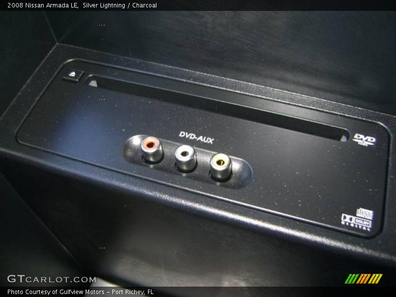 Silver Lightning / Charcoal 2008 Nissan Armada LE