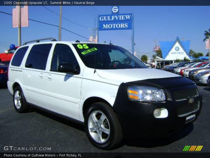 Summit White / Neutral Beige 2005 Chevrolet Uplander LT