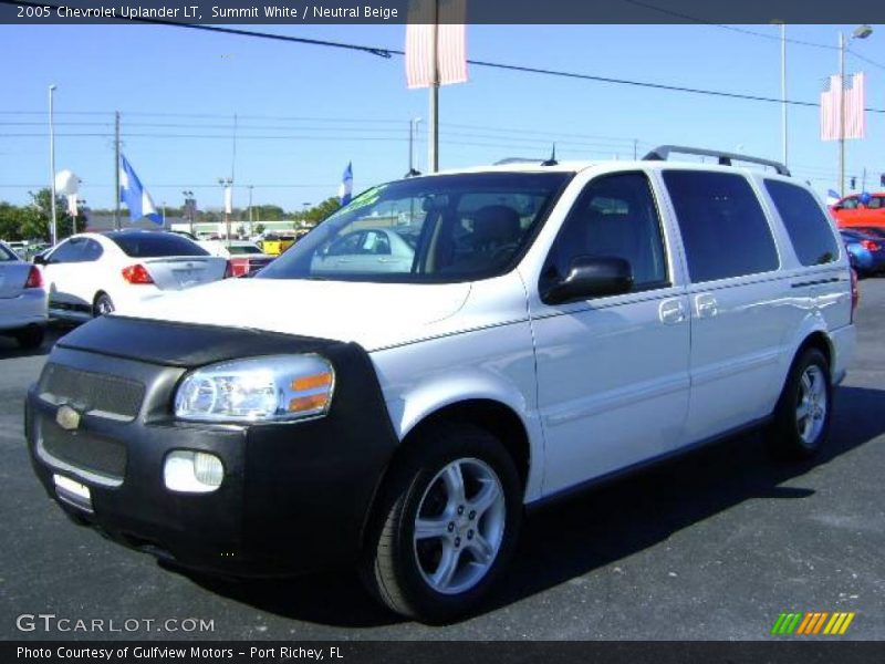 Summit White / Neutral Beige 2005 Chevrolet Uplander LT