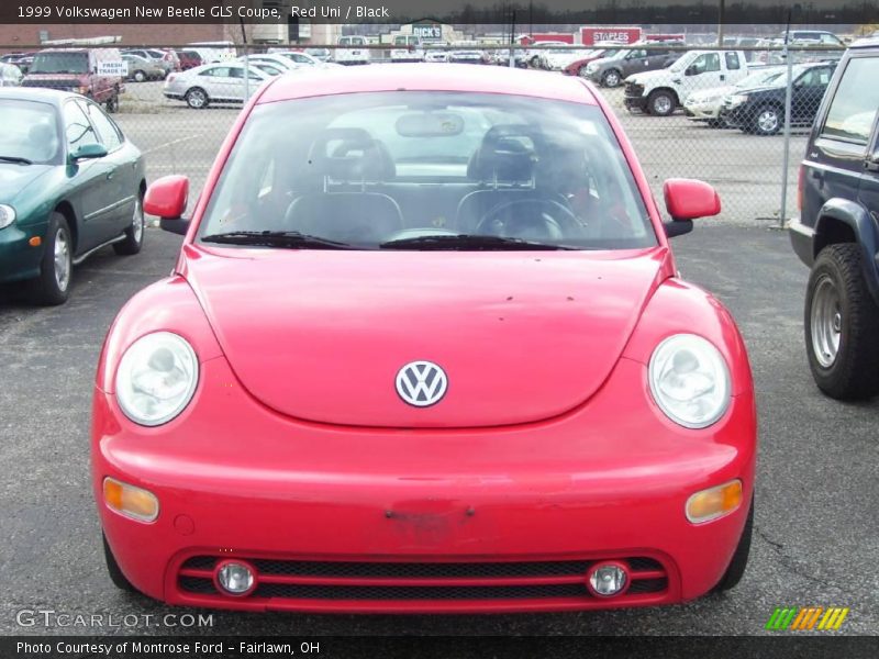 Red Uni / Black 1999 Volkswagen New Beetle GLS Coupe