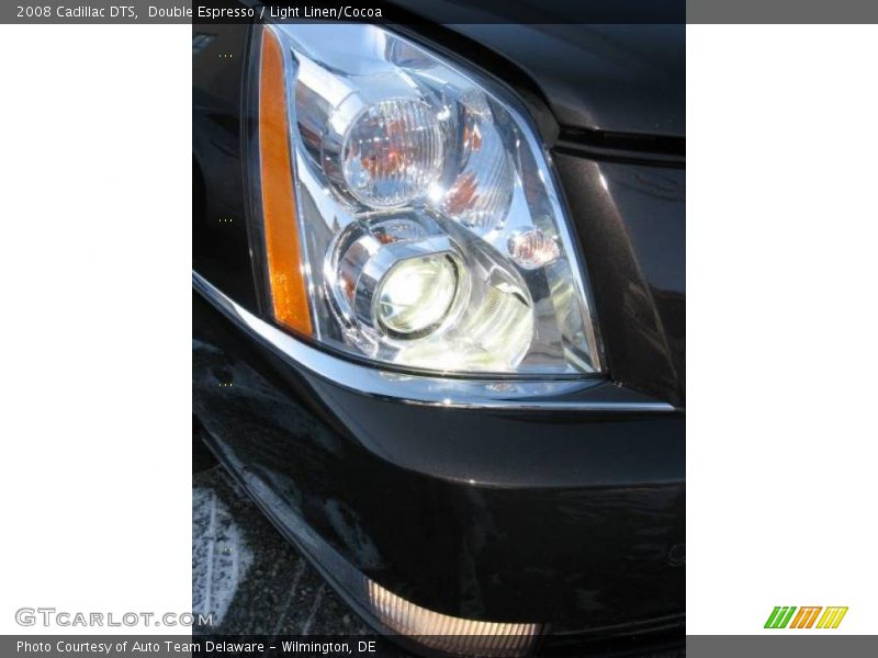 Double Espresso / Light Linen/Cocoa 2008 Cadillac DTS