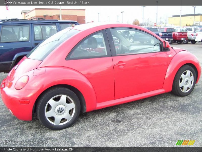 Red Uni / Black 1999 Volkswagen New Beetle GLS Coupe