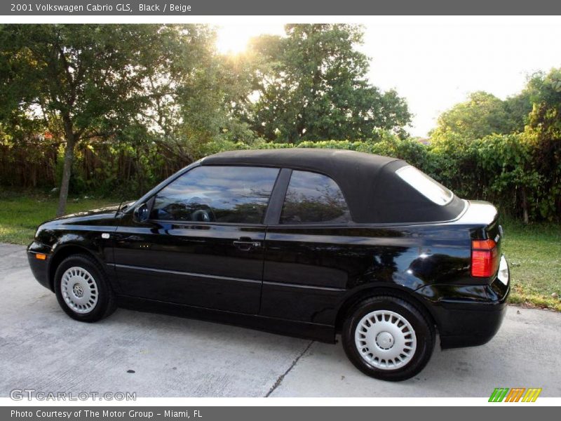 Black / Beige 2001 Volkswagen Cabrio GLS
