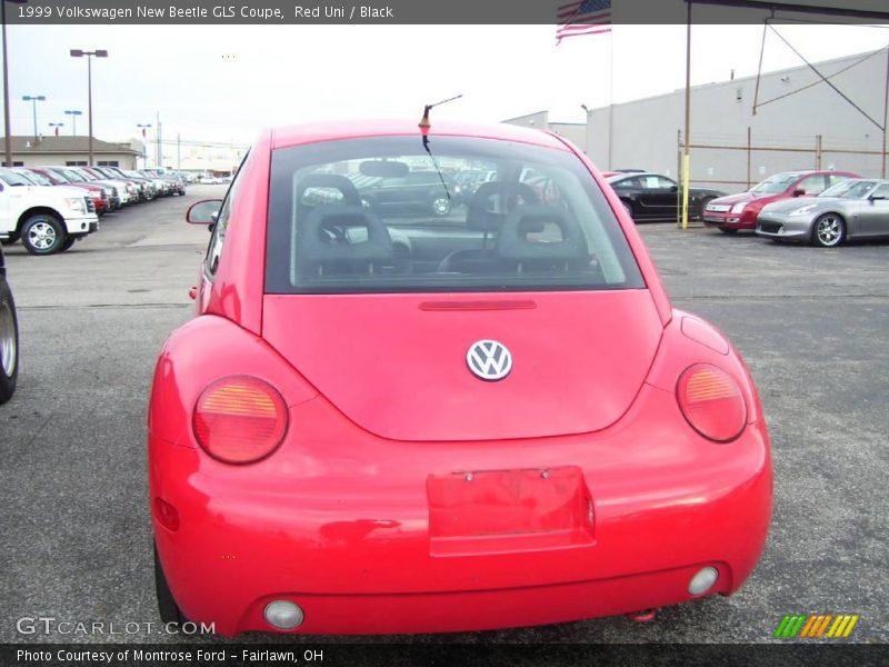Red Uni / Black 1999 Volkswagen New Beetle GLS Coupe
