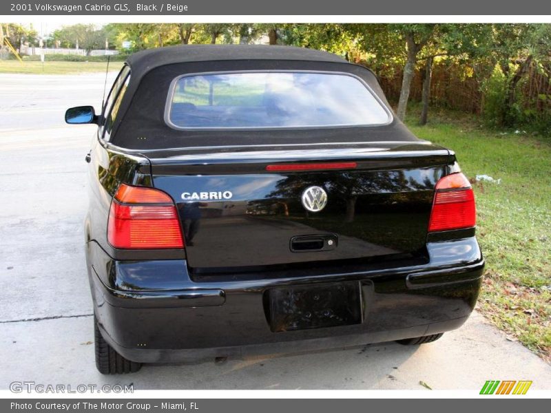 Black / Beige 2001 Volkswagen Cabrio GLS