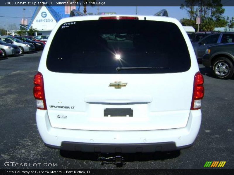 Summit White / Neutral Beige 2005 Chevrolet Uplander LT