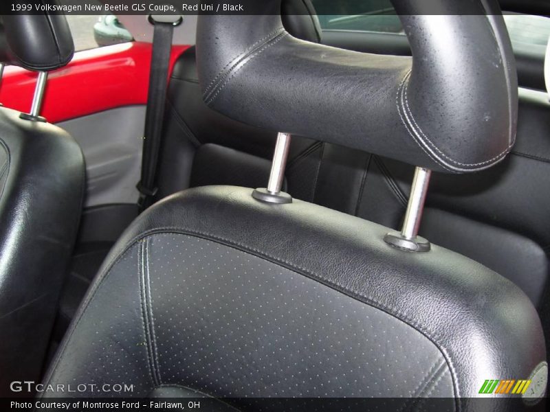 Red Uni / Black 1999 Volkswagen New Beetle GLS Coupe