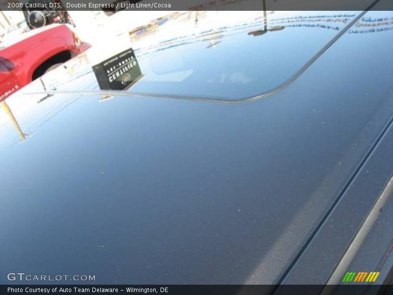 Double Espresso / Light Linen/Cocoa 2008 Cadillac DTS