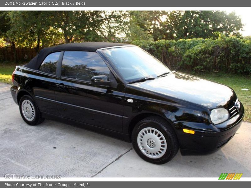 Black / Beige 2001 Volkswagen Cabrio GLS