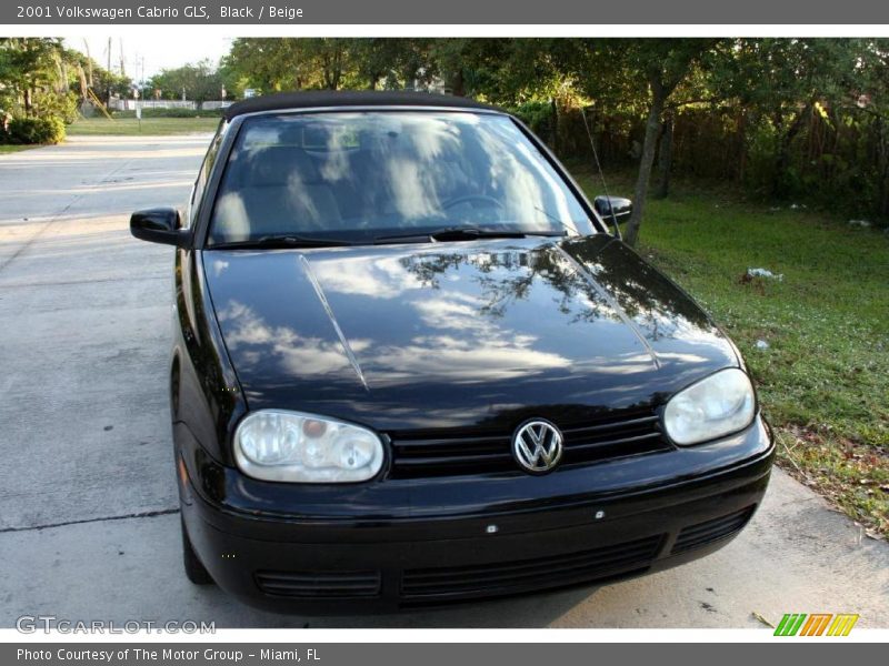 Black / Beige 2001 Volkswagen Cabrio GLS