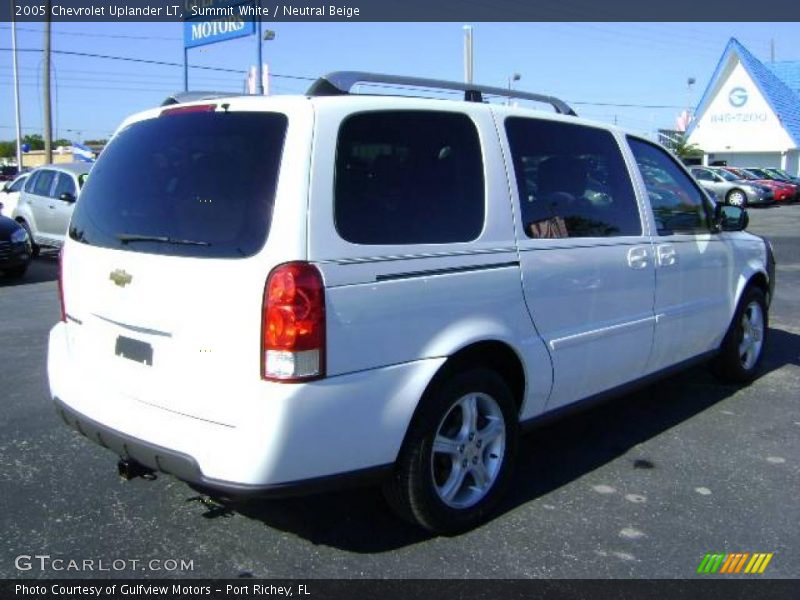 Summit White / Neutral Beige 2005 Chevrolet Uplander LT