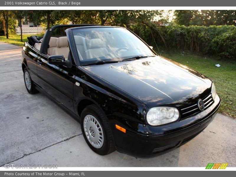 Black / Beige 2001 Volkswagen Cabrio GLS
