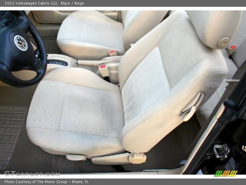 Black / Beige 2001 Volkswagen Cabrio GLS
