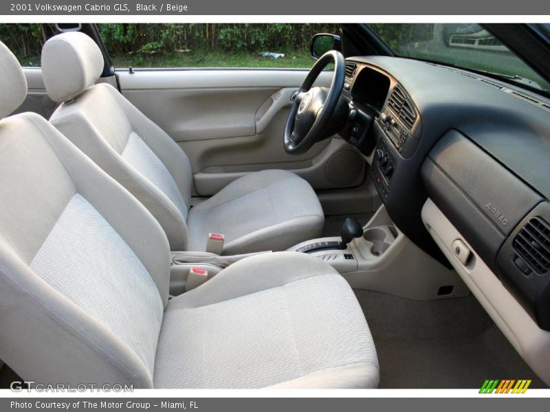 Black / Beige 2001 Volkswagen Cabrio GLS