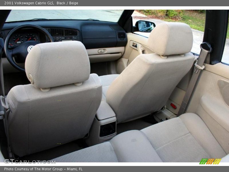 Black / Beige 2001 Volkswagen Cabrio GLS